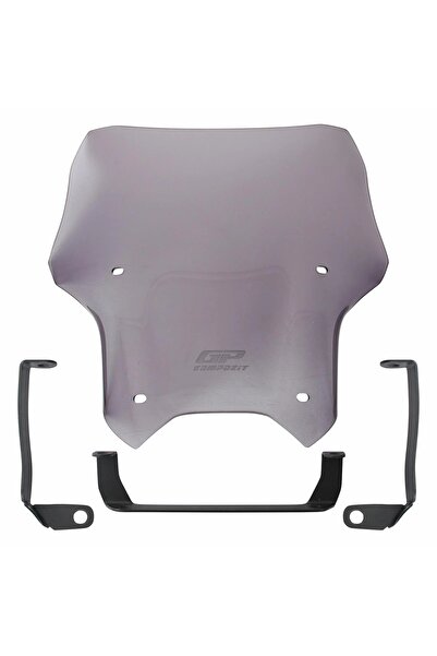 GP KOMPOZİT CF Moto 250 NK 2023-2024 Uyumlu Spor Ön Cam Füme 33 cm