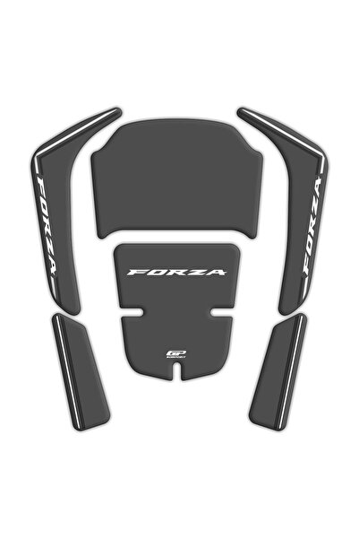 GP KOMPOZİT Honda Forza 250 2018-2025 Uyumlu Tank Pad Gri