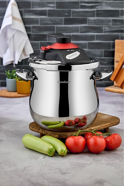 Cooker طنجرة ضغط بغطاء كليبسو فاخرة 9 لتر