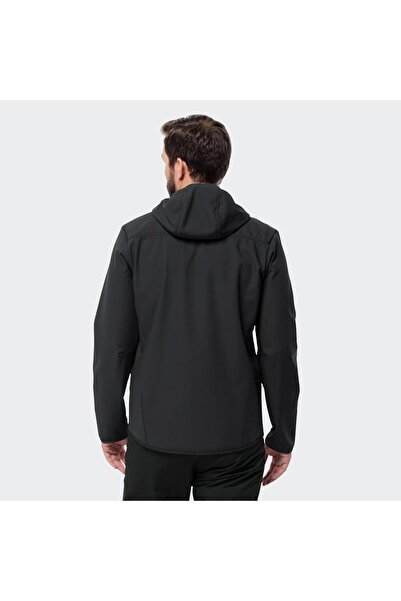 Jack Wolfskin BORNBERG HOODY M ΑΝΔΡΙΚΟ ΦΟΥΤΕΡ μαύρο-6000- Φούτερ