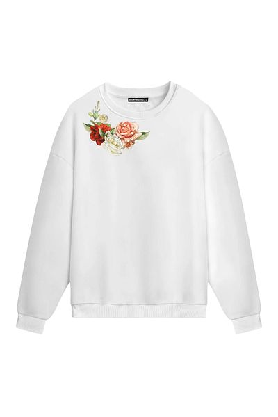 Mounte Bianca Unisex Fiore III - Κανονικό φούτερ