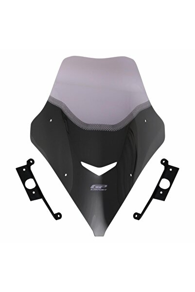 GP KOMPOZİT SYM Jet X 125 2022-2025 Uyumlu Kısa Ön Cam Füme 56 cm