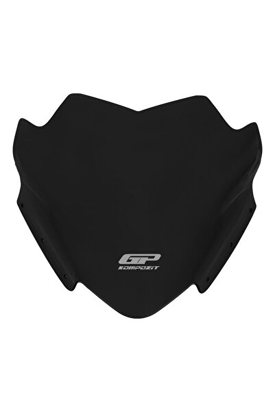 GP KOMPOZİT Yamaha XMAX 250 / 400 2014-2017 Uyumlu Spor Ön Cam Siyah 35 cm