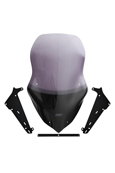 GP KOMPOZİT SYM Jet 14 2017-2024 Uyumlu Baskılı Ön Cam Füme 65 cm