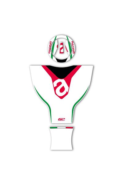 GP KOMPOZİT Aprilia RS 660 2021-2023 Compatible White Tank Pad - GP Composite