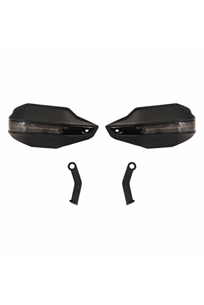 GP KOMPOZİT Honda CB250R 2018-2024 Uyumlu Led Sinyalli Elcik Koruma Siyah