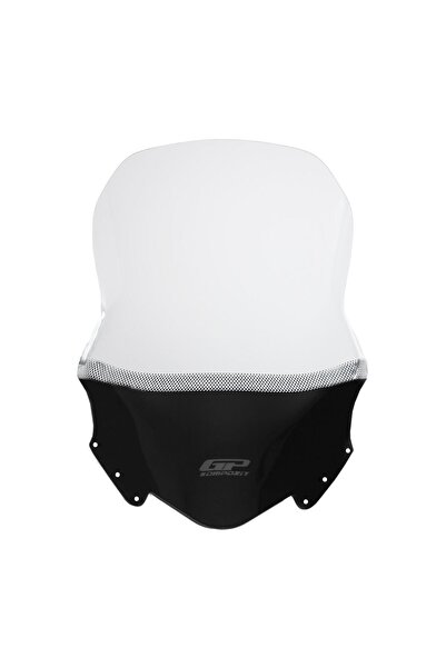GP KOMPOZİT Gp Kompozit Yamaha Xmax 250 / 400 2014-2017 Uyumlu Baskılı Ön Tur Camı Şeffaf 59 Cm