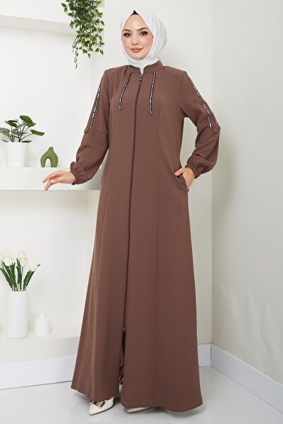 SENSTIL Şeritli Spor Ferace Taba SS2483