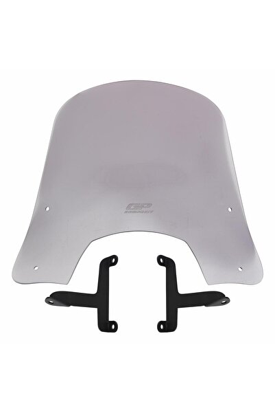 GP KOMPOZİT Scooter Universal Kısa Ön Cam Füme 42 cm