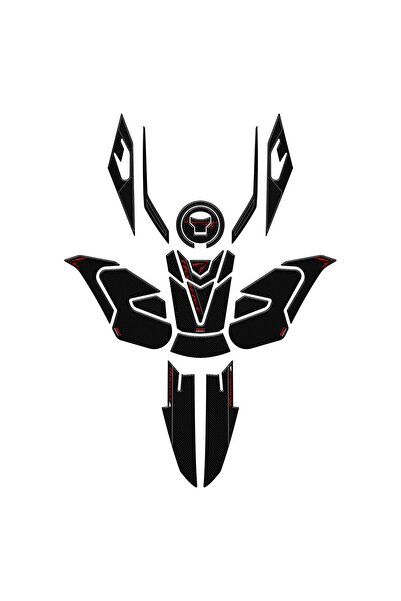 GP KOMPOZİT Honda CB750 Hornet 2023-2024 Full Pad Seti Karbon