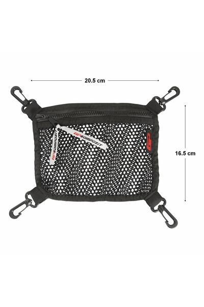 GP KOMPOZİT GP Kompozit 37 LT Alüminyum Motosiklet Çanta Uyumlu Çanta İçi File Siyah