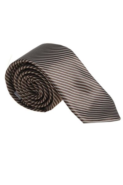 Exve Exclusive Brown Striped Tie
