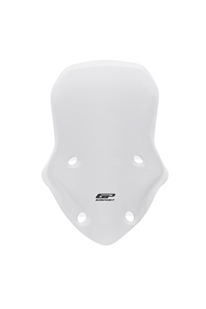 GP KOMPOZİT Kymco Xciting 250 R 2014-2016 Uyumlu Ön Cam Şeffaf 72 cm