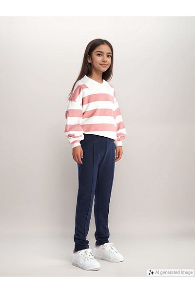 LC Waikiki Lcw Girl's Long Tights with Elastic Waist