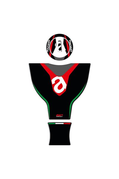 GP KOMPOZİT Aprilia RS 660 2021-2023 Black Tank Pad - GP Composite
