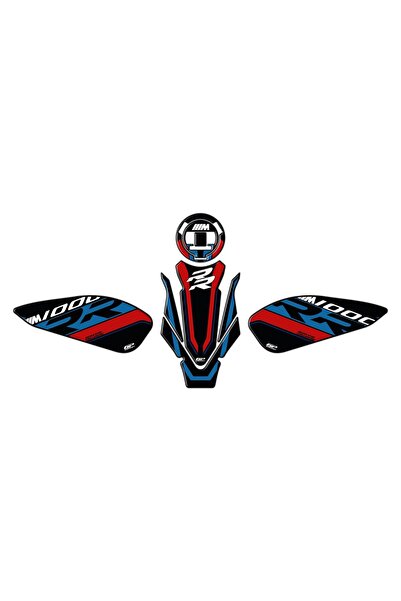 GP KOMPOZİT GP Kompozit BMW M 1000 RR 2021-2024 Uyumlu Tank Pad Seti Siyah