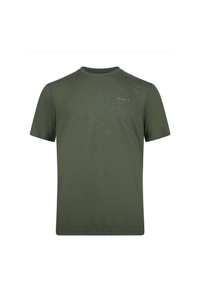 2AS Ανδρικό T-Shirt Viloft Crew Neck Khaki