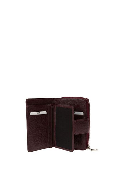 Bilik Deri Claret Red-Relax Women's Wallet Bsh 3672