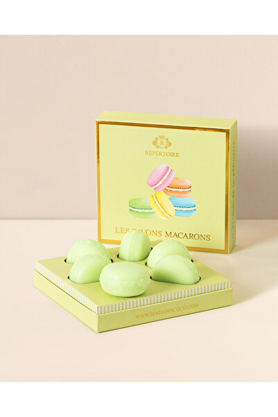 Madame Coco Répertoire Macaron Soap - Apple Green - 6x50 G