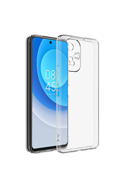 halkhouse Tecno Camon 19 Pro Kılıf İnce Şeffaf Esnek Yumuşak Süper Silikon Kapak
