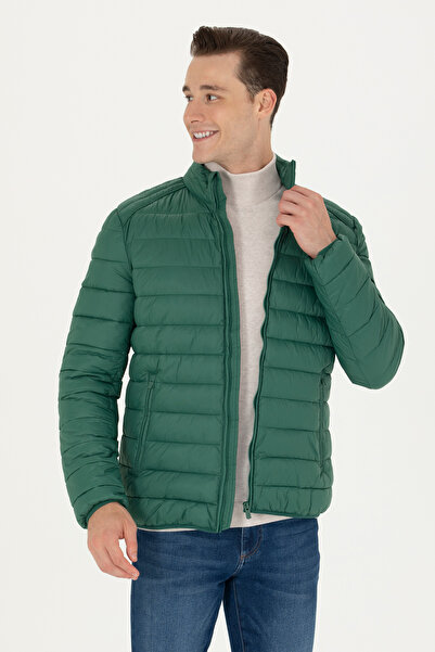 U.S. Polo Assn. Men's Green Coat 50271078 -Vr054