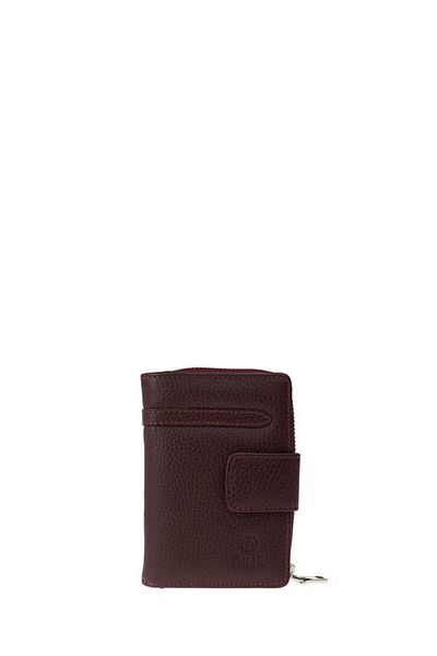 Bilik Deri Claret Red-Relax Women's Wallet Bsh 3672
