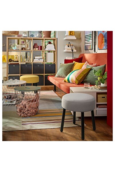 IKEA Cushion Pouf - 41 cm Diameter, 44 cm Height, 47 cm Length, 47 cm Width