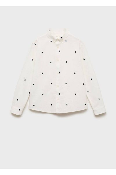 MANGO Kids Damen-Hemd-Design