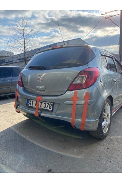 bkstuningshop Opel Corsa D Uyumlu Arka Ek (Plastik)