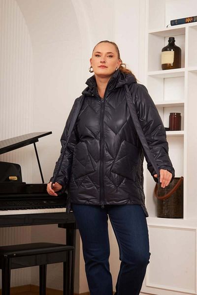 RMG Plus Size Hooded Quilted Puffer Jacket