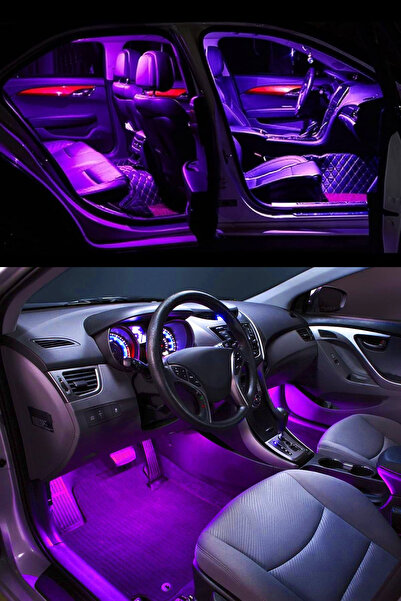 Vendortuning 10 Adet 12 Led Ayak Altı Led Lamba Sese Müziğe Duyarlı