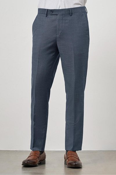 İmza Navy Blue Side Pocket Comfort Fit Classic Trousers 1003240166
