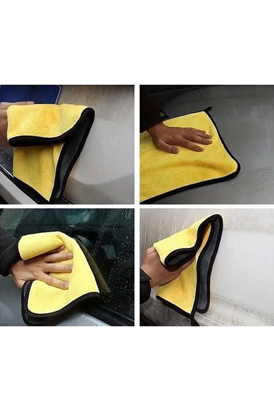evimdeyokyok Woolen Sensitive Car Washing and Cleaning Cloth