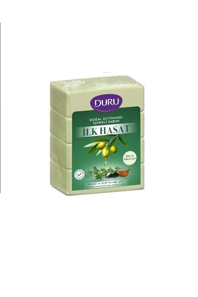 Duru First Harvest with Olive Oil 4X150 Gr Solid Soap 2 Packs