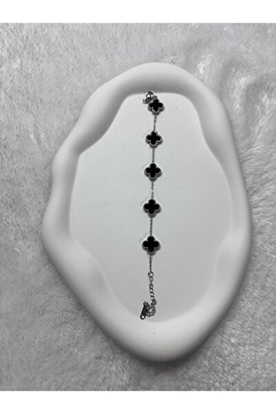 stainles steel Women's Clover Steel Gold Bracelet