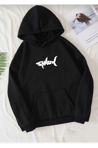 KOZİA OUTDOORS Malkoçbey Hooded Printed Oversize Unisex Sweatshirt