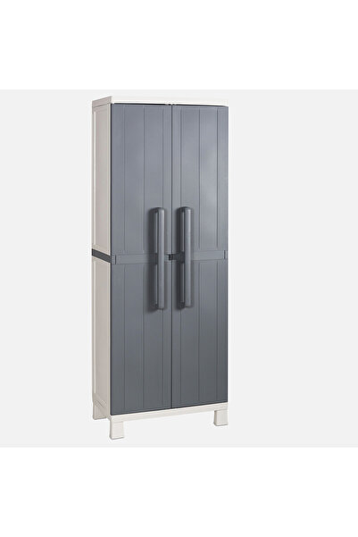 Saraçoğlu Toomax Bahçe Dolabı Balkon Dolabı Banyo Dolabı 173x65x38 Cm