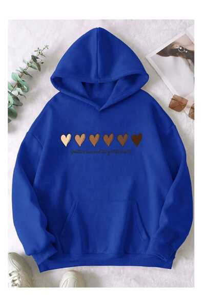 KOZİA OUTDOORS Malkoçbey kapuljača sa printom, velika unisex majica