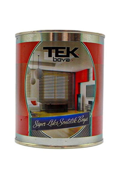 TEK BOYA Tek Süper Lüks Sentetik Yağlı Boya Mat Beyaz 0.75 Lt