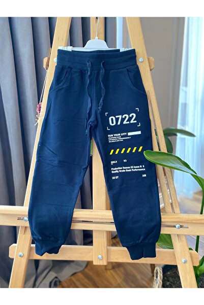 Baby BabyAden темно-сині джоггер-штани з двома кишенями та гумкою на штанинах...