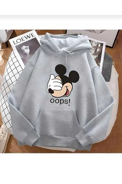 KOZİA OUTDOORS Malkoçbey Hooded Printed Oversize Unisex Sweatshirt