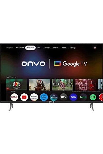 ONVO 55ovf9000uq 55 Inç 140 Ekran Uydu Alıcılı 4k Ultra Hd Qled Google Smart Tv