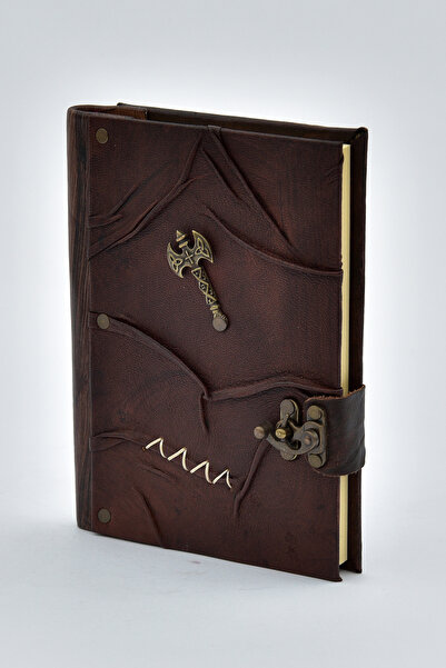 Legend Deri Balta Eskitme El Yapımı Hakiki Deri Şamua Kraft Kağıt  Hediyelik ...