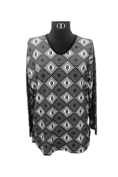 DNC Women's Winter Combed Cotton Blouse - Solid Cut