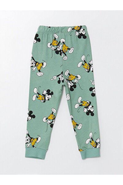 LC Waikiki Crew nyakú, hosszú ujjú, nyomott kisfiú pizsama szett