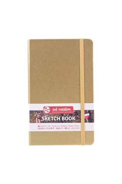 Royal Talens Art Creation Schetsboek 13X21 cm 140g - 90Yaprak Gold - Gold