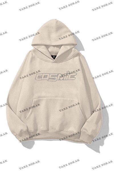 Tarzsokak Hanorac imprimat Y2K unisex cu aspect de piatră cosmică COD 1604 Gri