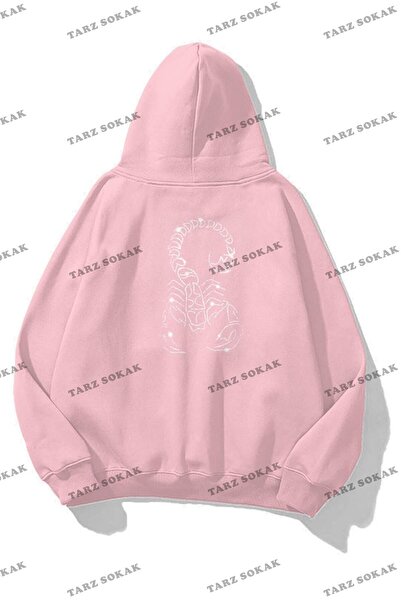 Tarzsokak Hanorac imprimat cu aspect de piatră Scorpion, unisex, Y2K, COD 159...