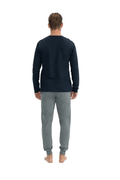 U.S. Polo Assn. Чоловіча піжама з круглим вирізом на резинці US Polo Assn 11025KZ1ET8AGR8OU3P0023KMJRN