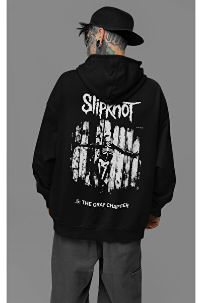 SEVBANO Slipknot majica sa kapuljačom, unisex, velika veličina, sa printom mu...